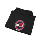 USA 250 Vintage Distressed Seal Hoodie | 1776–2026 Memorial Day Americana