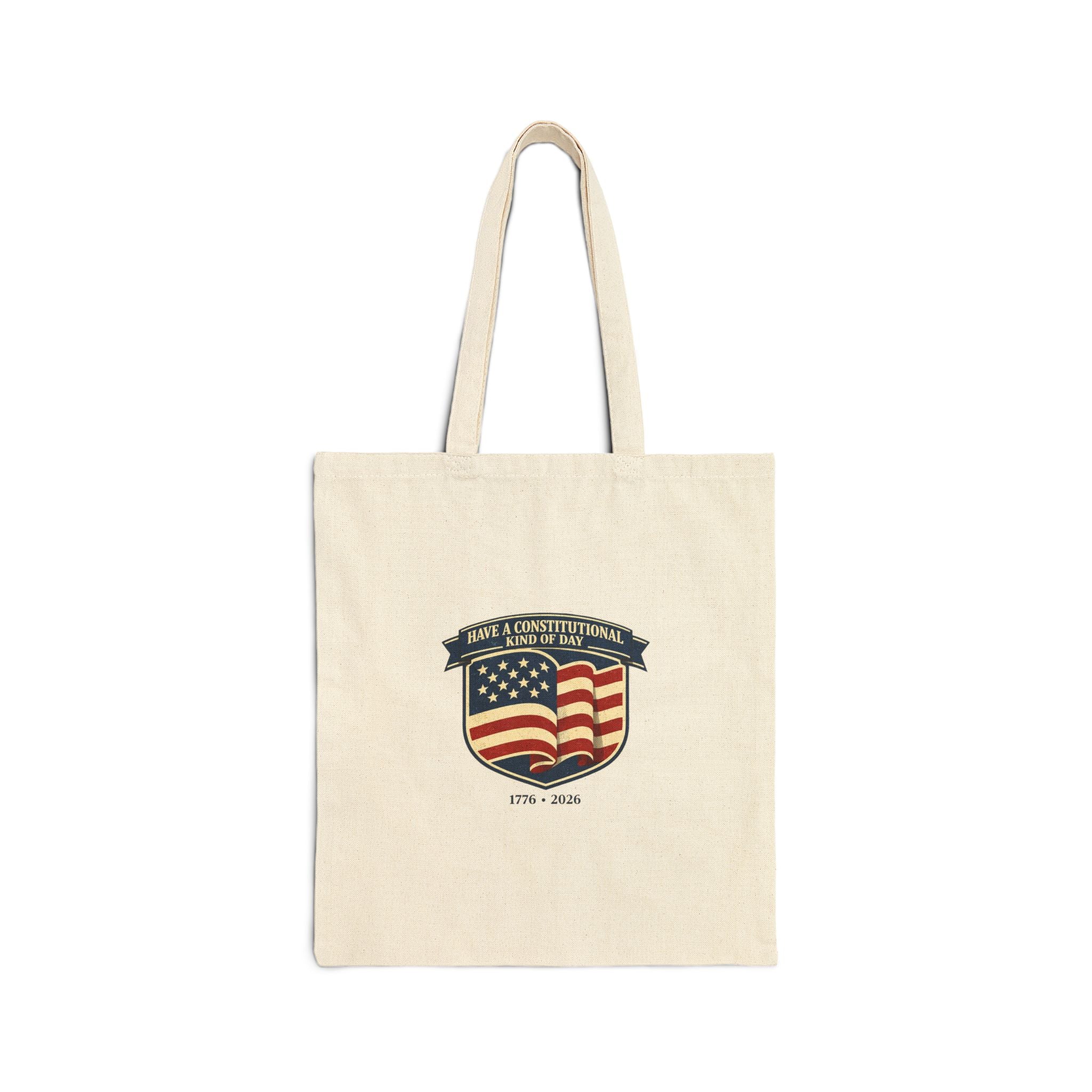 Cotton Canvas Tote Bag